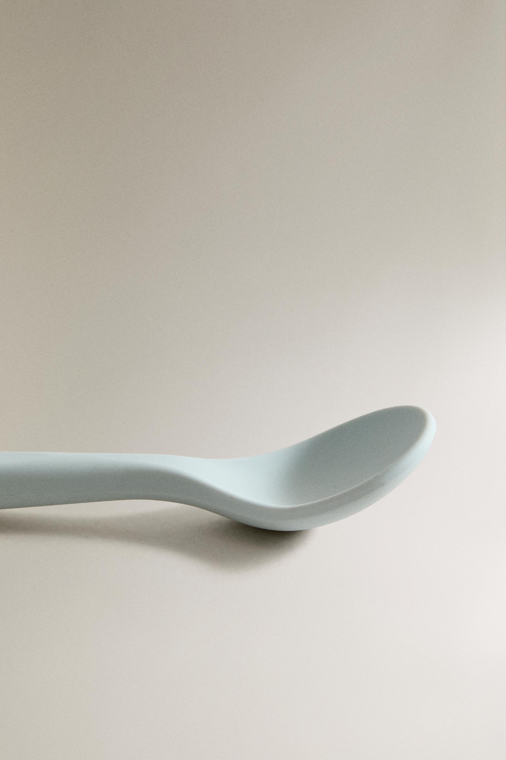 KIDS' SILICONE CHICK SPOON